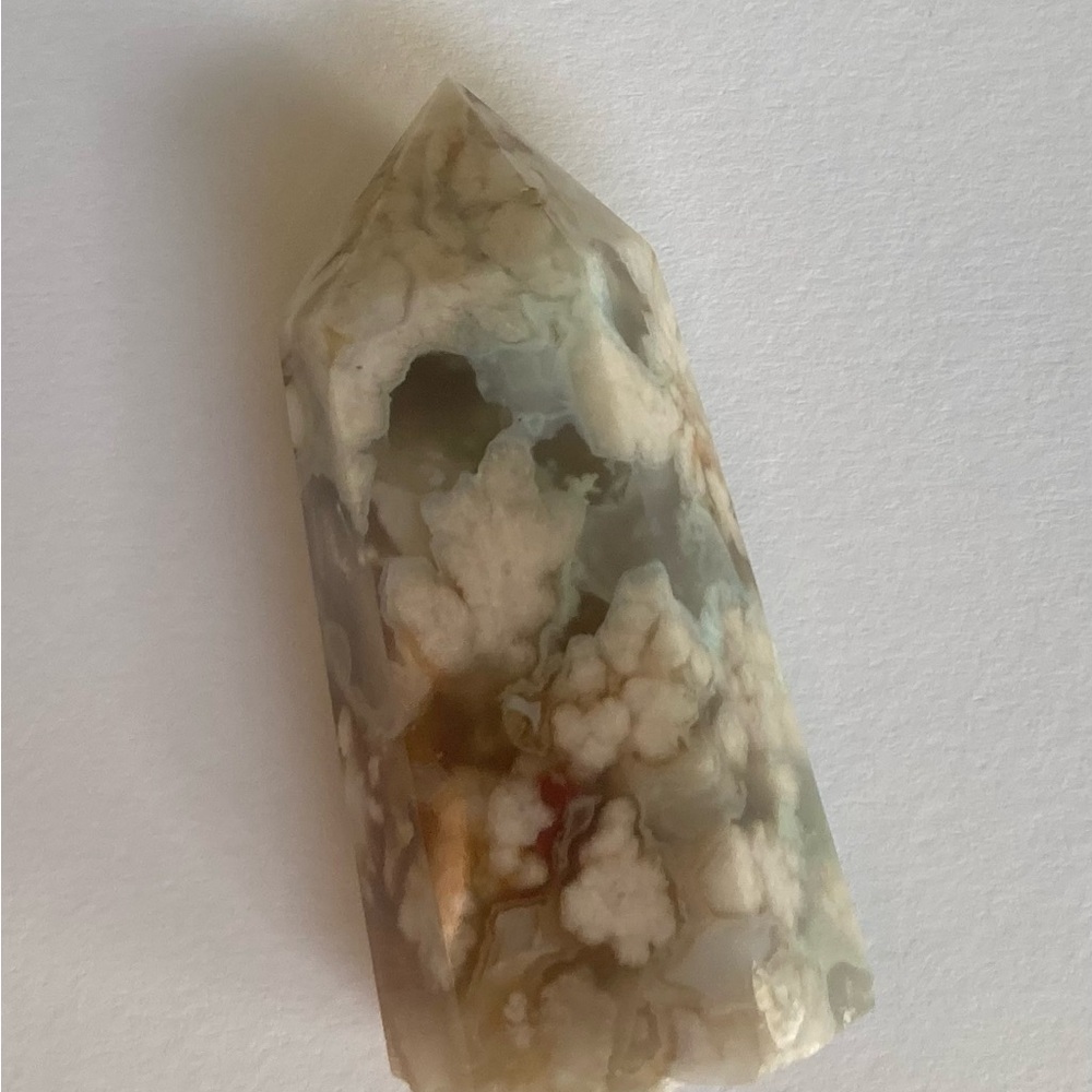 Flower agate tower - Picture 4 of 7